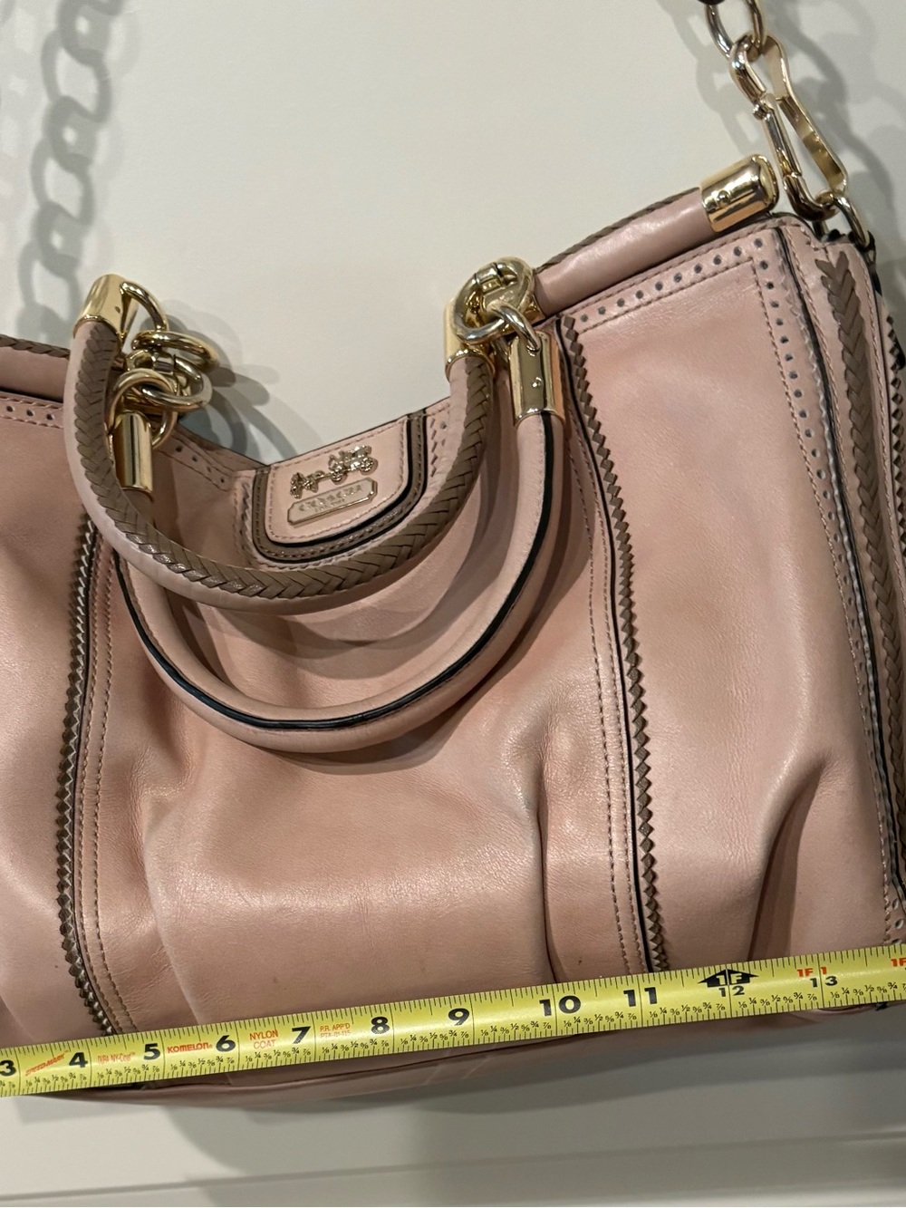 Coach Madison Pinnacle Carrie Satchel - Picture 10 of 12